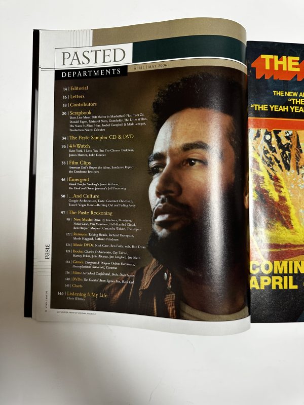 Paste #21 Magazine Flaming Lips Built to Spill Alejandro Escovedo Josh Ritter 04/2006 - Image 8