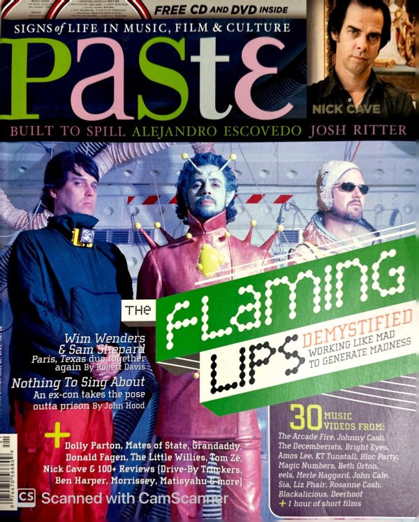 Paste #21 Magazine Flaming Lips Built to Spill Alejandro Escovedo Josh Ritter 04/2006 - Image 9