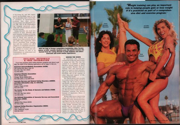 Muscle & Fitness 05/1996  Jennifer Goodwin Carol Semple Laura Bass Jay Cutler - Image 6
