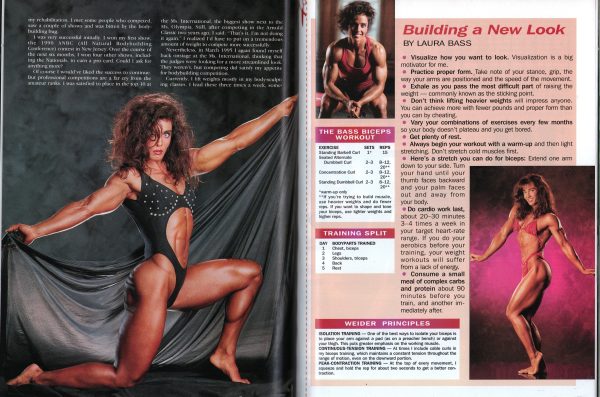 Muscle & Fitness 05/1996  Jennifer Goodwin Carol Semple Laura Bass Jay Cutler - Image 9