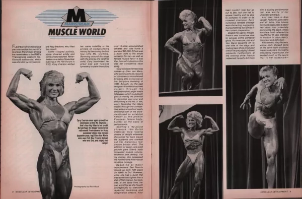 Muscular Development 03/1988 Suzanne Thompson Vicki O’Connor Cory Everson - Image 6