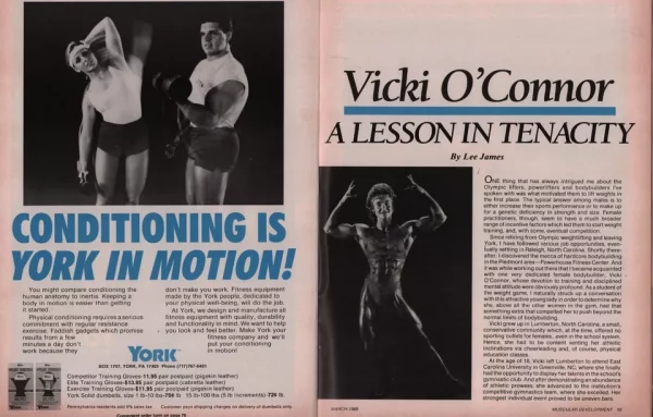 Muscular Development 03/1988 Suzanne Thompson Vicki O’Connor Cory Everson - Image 7