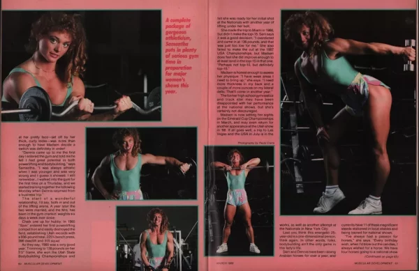 Muscular Development 03/1988 Suzanne Thompson Vicki O’Connor Cory Everson - Image 10
