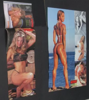 Pump Magazine 10/2000 Dana Hamm Women’s Physique Diva + 2 Huge Posters