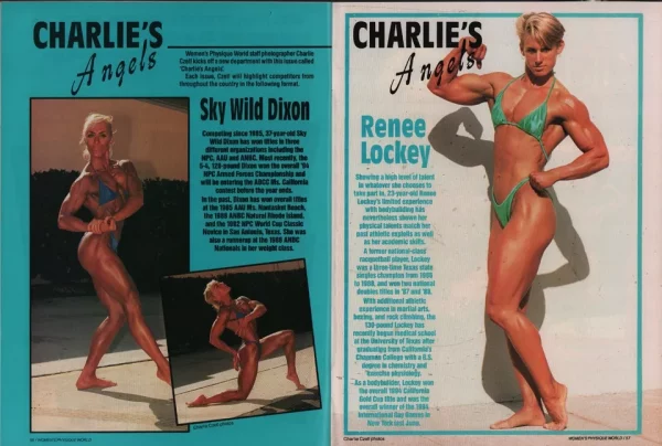 Women's Physique World November 1994 Sharon Bruneau Shelley Beattie Poster Strong - Image 13