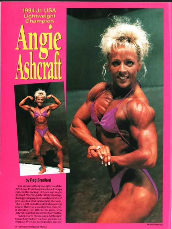 Women's Physique World November 1994 Sharon Bruneau Shelley Beattie Poster Strong - Image 14