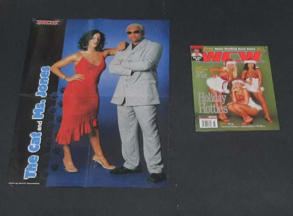 WCW Magazine 12/2000 Stacy Keibler Torrie Wilson Pamela Paulshock WWE Divas Rare - Image 2