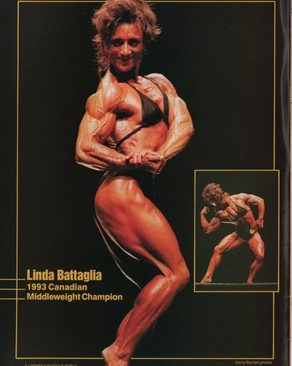 Women's Physique World November 1994 Sharon Bruneau Shelley Beattie Poster Strong - Image 4