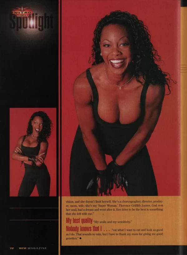 WCW Magazine 12/2000 Stacy Keibler Torrie Wilson Pamela Paulshock WWE Divas Rare - Image 5