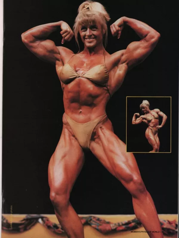 Women's Physique World November 1994 Sharon Bruneau Shelley Beattie Poster Strong - Image 9