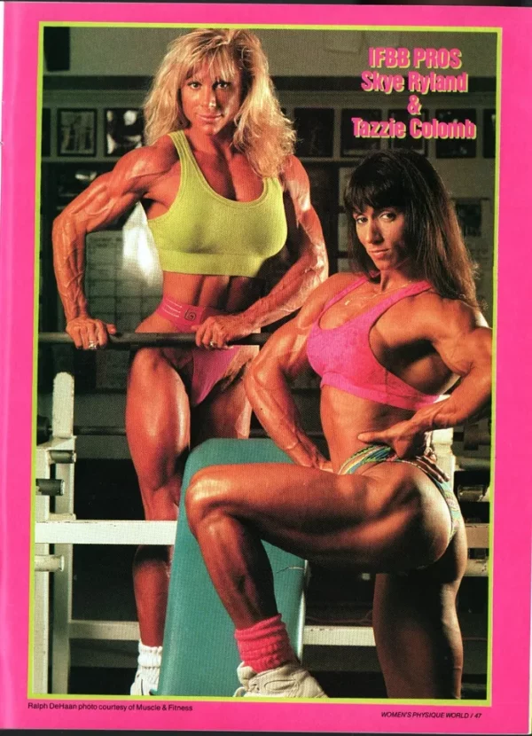 Women's Physique World November 1994 Sharon Bruneau Shelley Beattie Poster Strong - Image 11