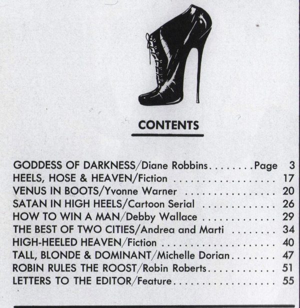 High Heels #16 Magazine 06/1970 Femdom - Image 3