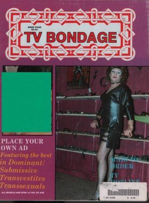 TV Bondage #4 Magazine Transgender Transvestite Bondage Fetish