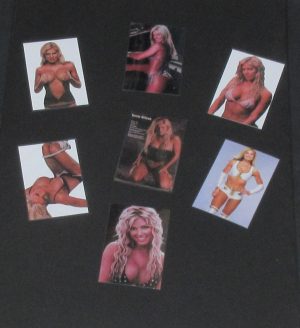 WWE Diva Torrie Wilson Seven 4x6 Glossy Pictures