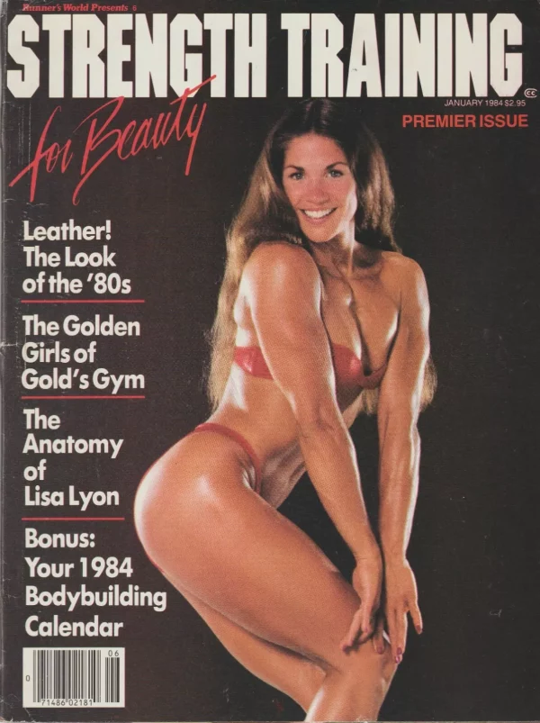 Strength Training for Beauty Premier 1984 Lisa Lyon Reggie Bennett + Calendar