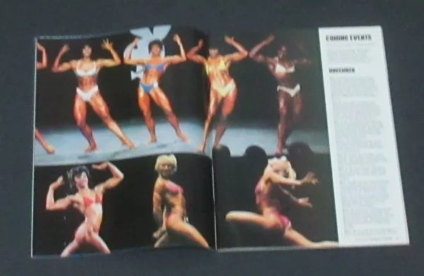 Strength Training for Beauty Premier 1984 Lisa Lyon Reggie Bennett + Calendar - Image 11