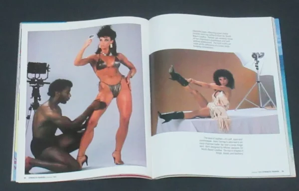Strength Training for Beauty Premier 1984 Lisa Lyon Reggie Bennett + Calendar - Image 6