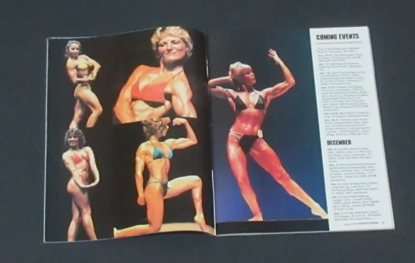 Strength Training for Beauty Premier 1984 Lisa Lyon Reggie Bennett + Calendar - Image 10