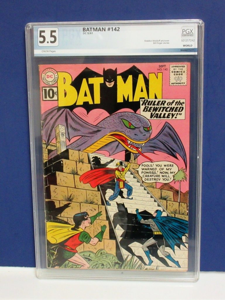 BATMAN #142 PGX 5.5 September 1961 DC Comics – Magiks