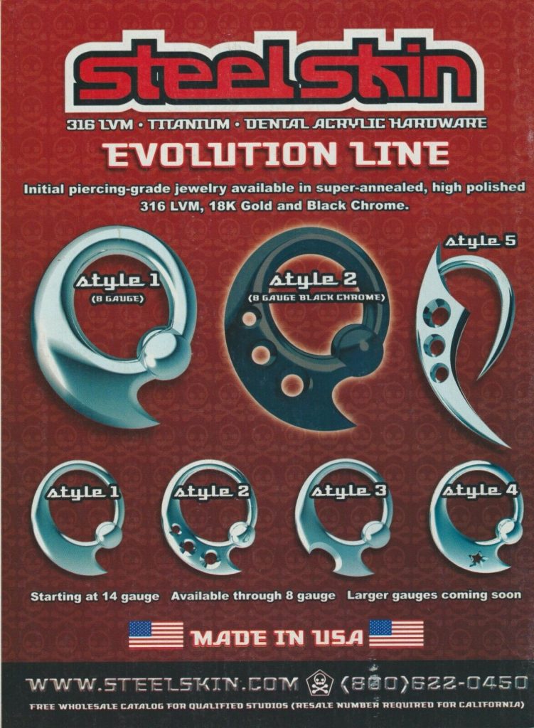 Skin & Ink Tattoo magazine January 2005 New Burlesque Stars Canada’s