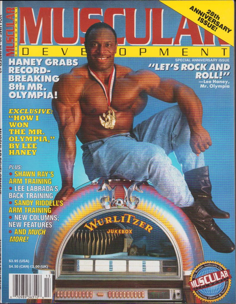 Muscular Development Magazine 1991 28th Anniversary Lee Haney Sandy ...