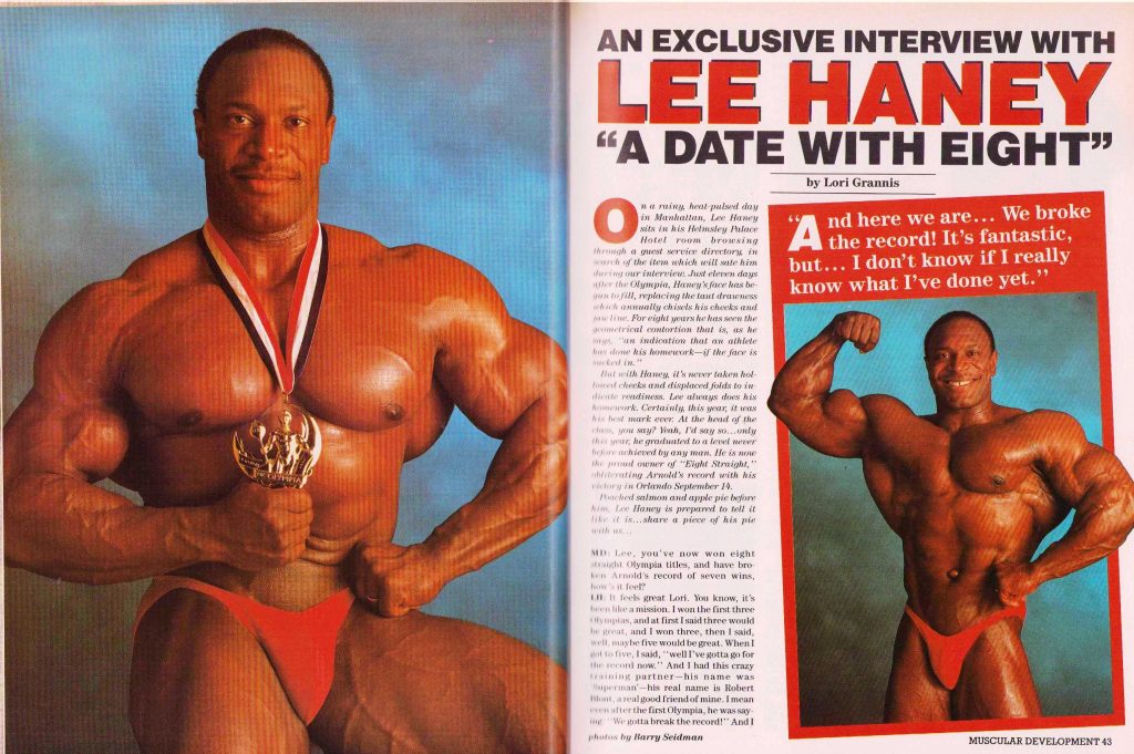 Muscular Development Magazine 1991 28th Anniversary Lee Haney Sandy ...