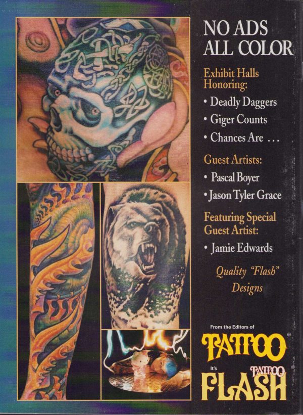 Flash #70 Tattoo Magazine Jason Tyler Grace Pascal Boyer Jamie Edwards July 2005 - Image 2