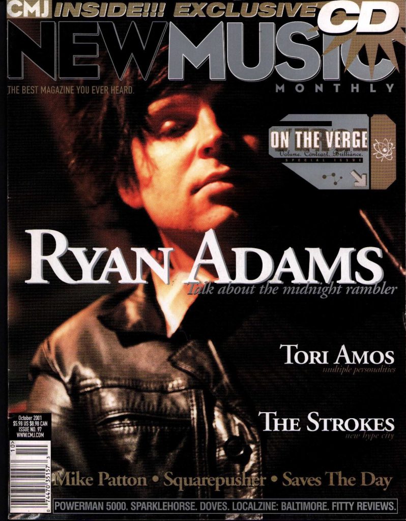 CMJ #97 Magazine Ryan Adams Tori Amos The Strokes Mike Patton ...
