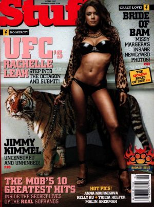 Stuff Magazine April 2007 Rachelle Leah Michelle Merkin Patridge Strong Femdom Gals