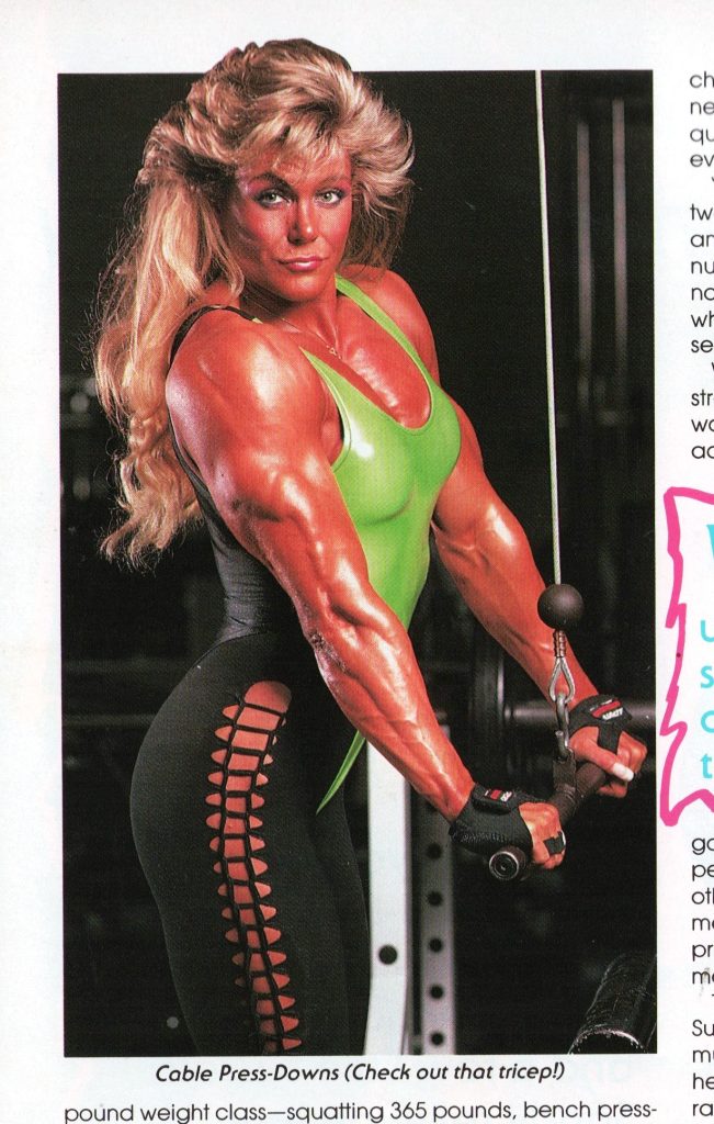 Muscular Development 08/1990 Sandy Riddell Jennifer Lennon Franco ...