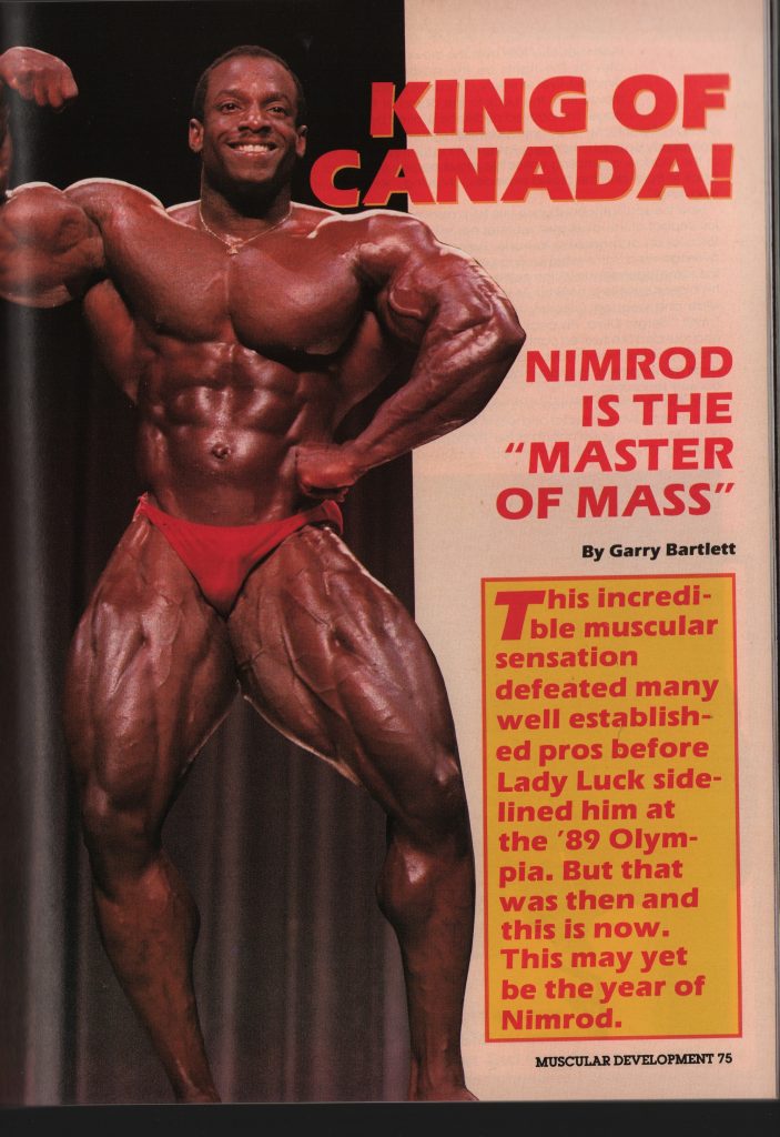Muscular Development 08/1990 Sandy Riddell Jennifer Lennon Franco ...