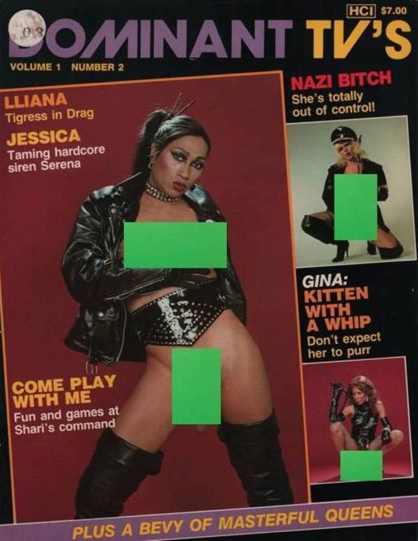 Dominant TV’s Volume 1 #2 Magazine + Poster Nazi Bitch