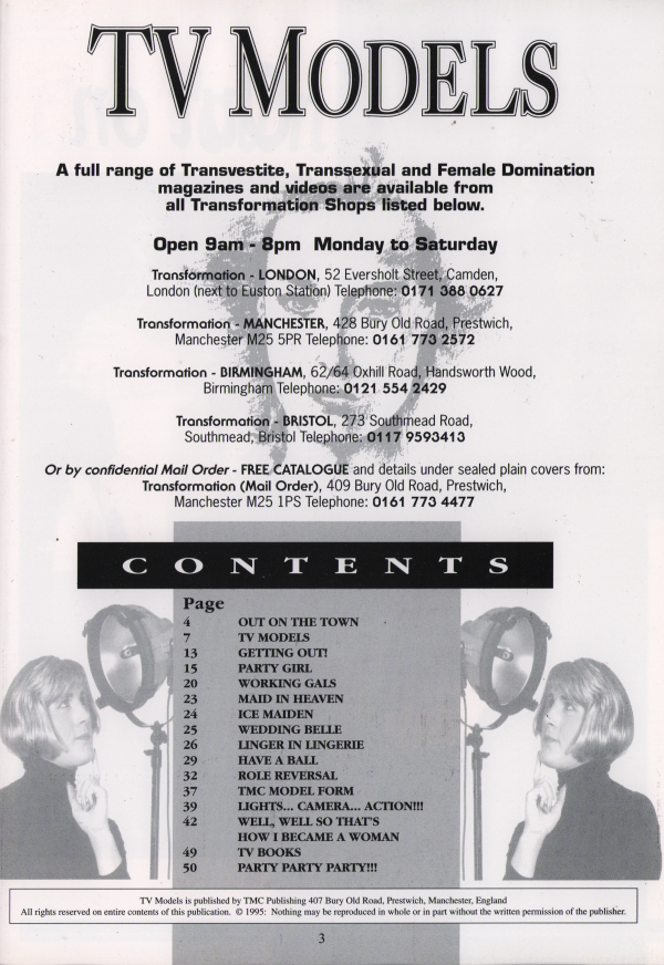 TV Models Magazine CD TS Transgender French Maid - Image 5