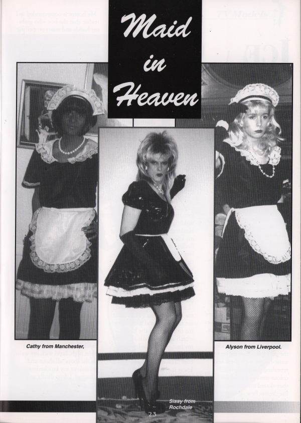 TV Models Magazine CD TS Transgender French Maid - Image 2