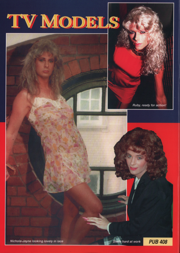 TV Models Magazine CD TS Transgender French Maid - Image 4