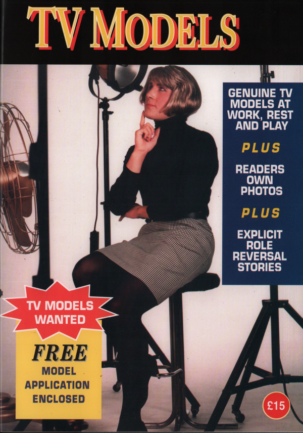 TV Models Magazine CD TS Transgender French Maid