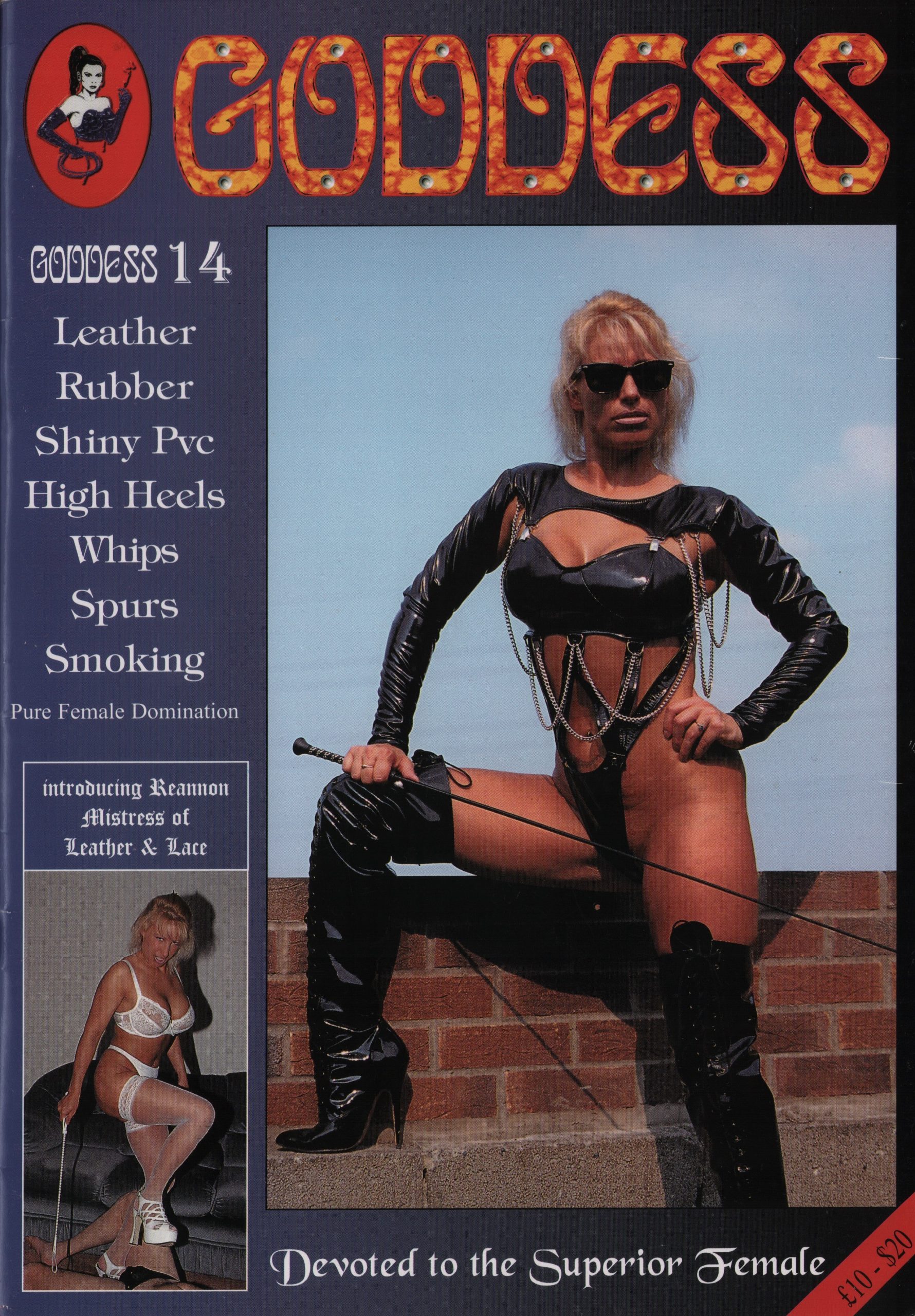 Goddess #14 Magazine Vintage U.K Femdom Female Domination Fantasy