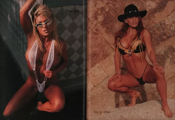 Ironman Magazine 03/1998 Karla Dutt Amy Lynn Tylene Buck Cori Nadine Swimsuits - Image 3