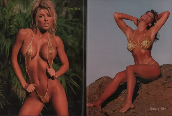 Ironman Magazine 03/1998 Karla Dutt Amy Lynn Tylene Buck Cori Nadine Swimsuits - Image 15