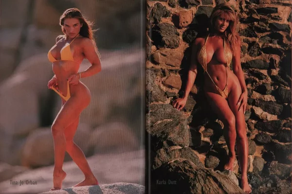 Ironman Magazine 03/1998 Karla Dutt Amy Lynn Tylene Buck Cori Nadine Swimsuits - Image 6