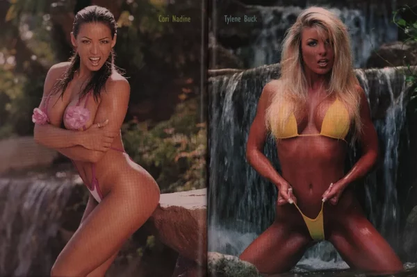 Ironman Magazine 03/1998 Karla Dutt Amy Lynn Tylene Buck Cori Nadine Swimsuits - Image 18