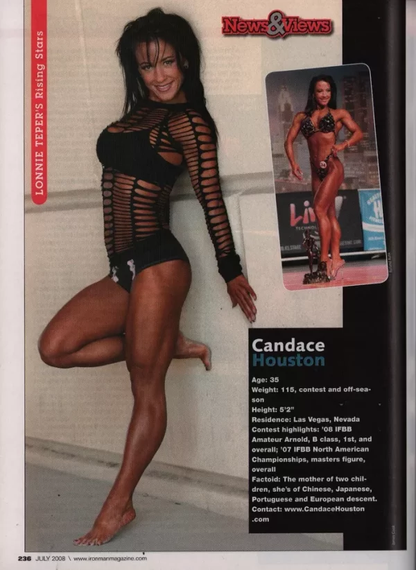Ironman Magazine 07/2008 Danielle Edmonds Women’s Yaxeni Oriquen Candace Houston - Image 8
