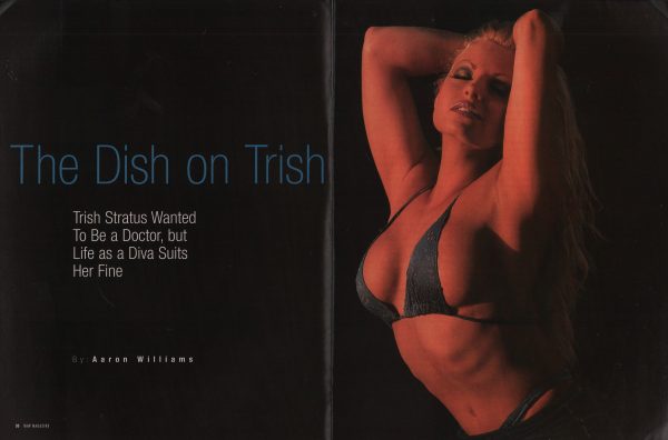 WWE Raw July 2000 Magazine Trish Stratus Strong WWF Diva Poster Dudley Boyz - Image 2