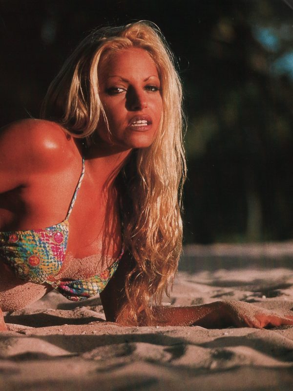 WWE Raw July 2000 Magazine Trish Stratus Strong WWF Diva Poster Dudley Boyz - Image 3