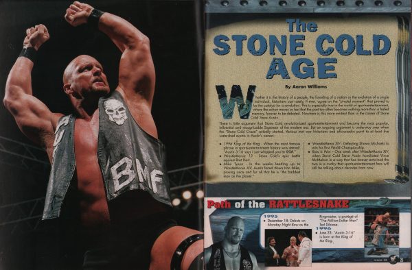 WWF Magazine 12/2000 WWE Divas Lita Poster Chris Jericho Benoit Feud - Image 7