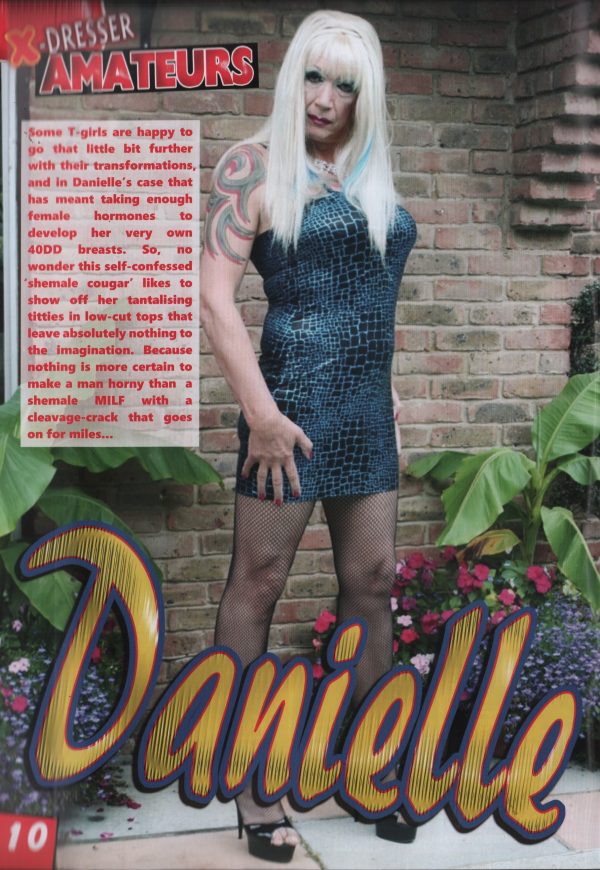 X-DRESSER AMATEURS #9 Magazine Transgender Dominatrix TV TS Sissy - Image 2
