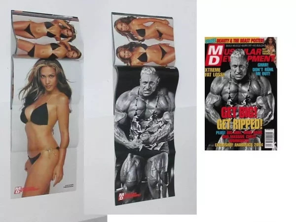 Muscular Development 12/2003 Leeann Tweeden Marcus Ruhl Poster Victor Martinez