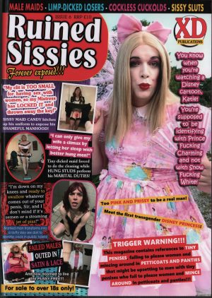 Ruined Sissies #6 Magazine Transgender Transvestite French Maid TV TS