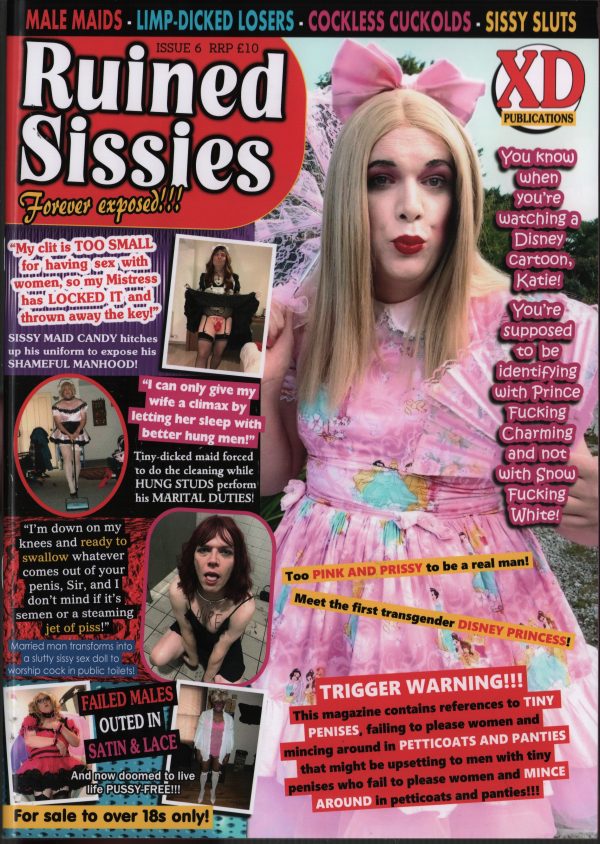 Ruined Sissies #6 Magazine Transgender Transvestite French Maid TV TS