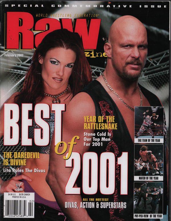 WWF Raw 02/2002 Lita Stacy Keibler Trish Stratud WWE Divas Poster & Picture - Image 15